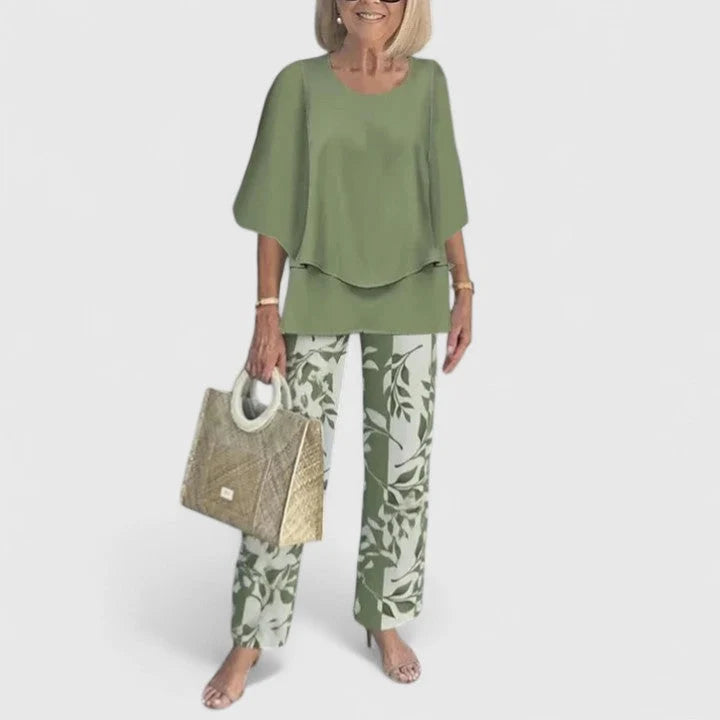 Della™ | Conjunto Elegante de Dos Piezas