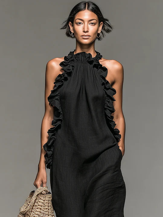Lua™ | Vestido Maxi con Bolsillos