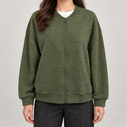 LAURA | La chaqueta con textura que te pondrás cada día