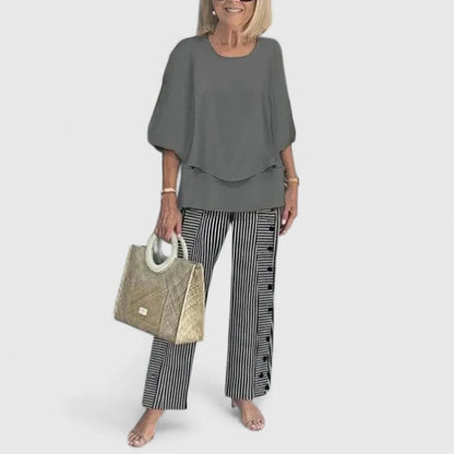 Della™ | Conjunto Elegante de Dos Piezas