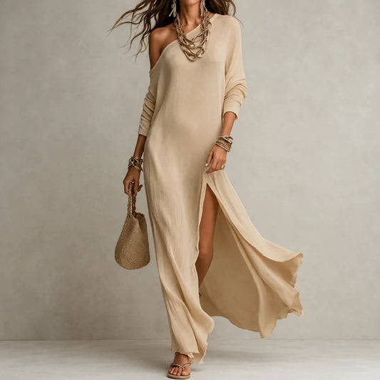Serina™ | Vestido Elegante de Un Hombro