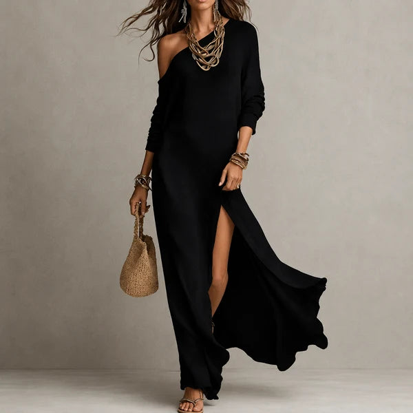 Serina™ | Vestido Elegante de Un Hombro