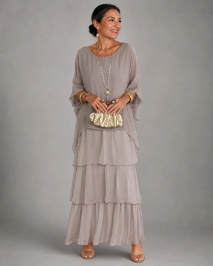 Lara™ | Vestido Maxi Fluido Elegante