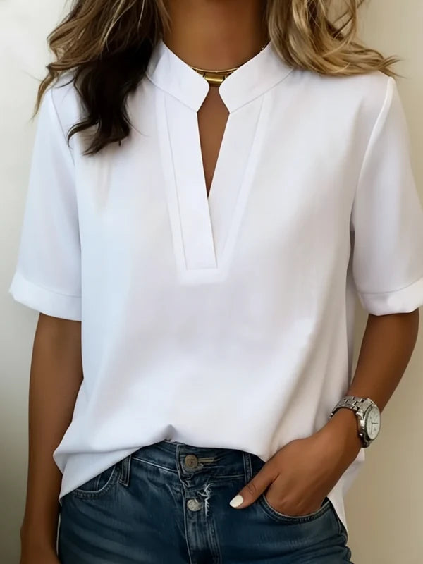 Margaux™ | Blusa Elegante con Escote en V
