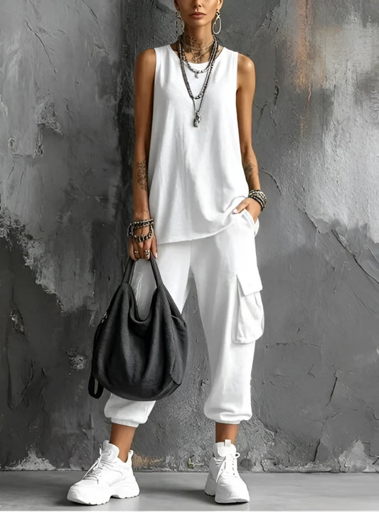 Valentina | Conjunto Casual Fluido con Bolsillos